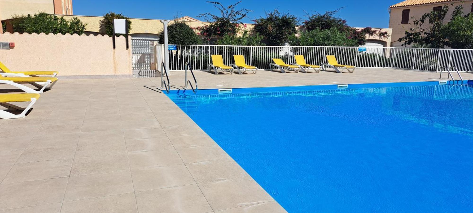 Au Village Coeur De Barcares Studio Vue Mer 3 Couchages Le Barcarès Εξωτερικό φωτογραφία